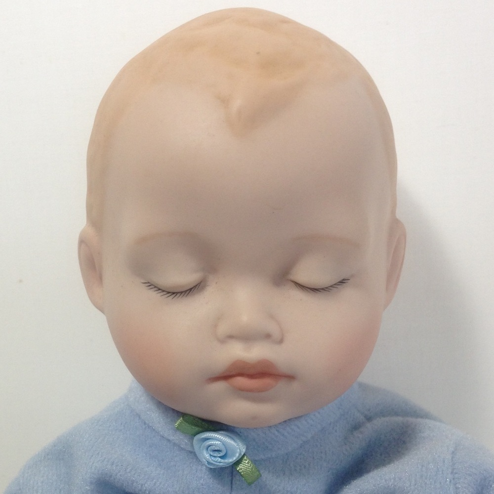 Porcelain Baby Doll Sugar Britches Hand Painted